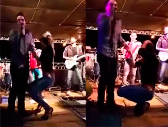 A fã dançarina bêbada do Sertanejo