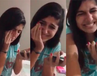 Garota quase mate a mãe ao passar trote dizendo que está em motel e perdeu a virgindade