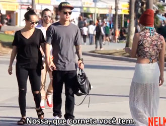 A pegadinha do elogio ao pinto