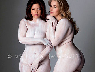 As modelos Plus Size de Victoria Janashvilli