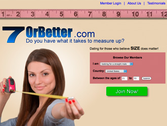 7orBetter: Site de relacionamentos para quem garante que tamanho é, sim, ‘documento’