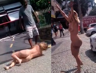 Peladona promove show nonsense na Tijuca, no Rio