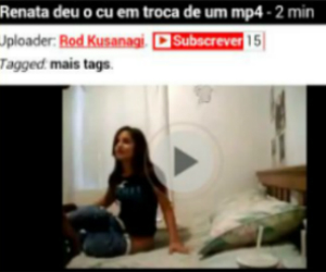 “Renata deu o cu em troca de um mp4”