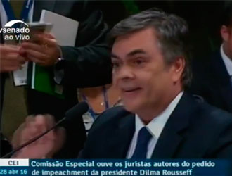 Áudio constrangedor interrompe debate em comissão do impeachment no Senado