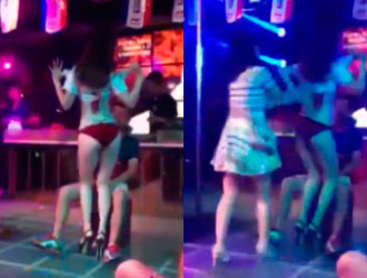 Quando for ao puteiro, certifique-se antes de que não foi seguido pela namorada