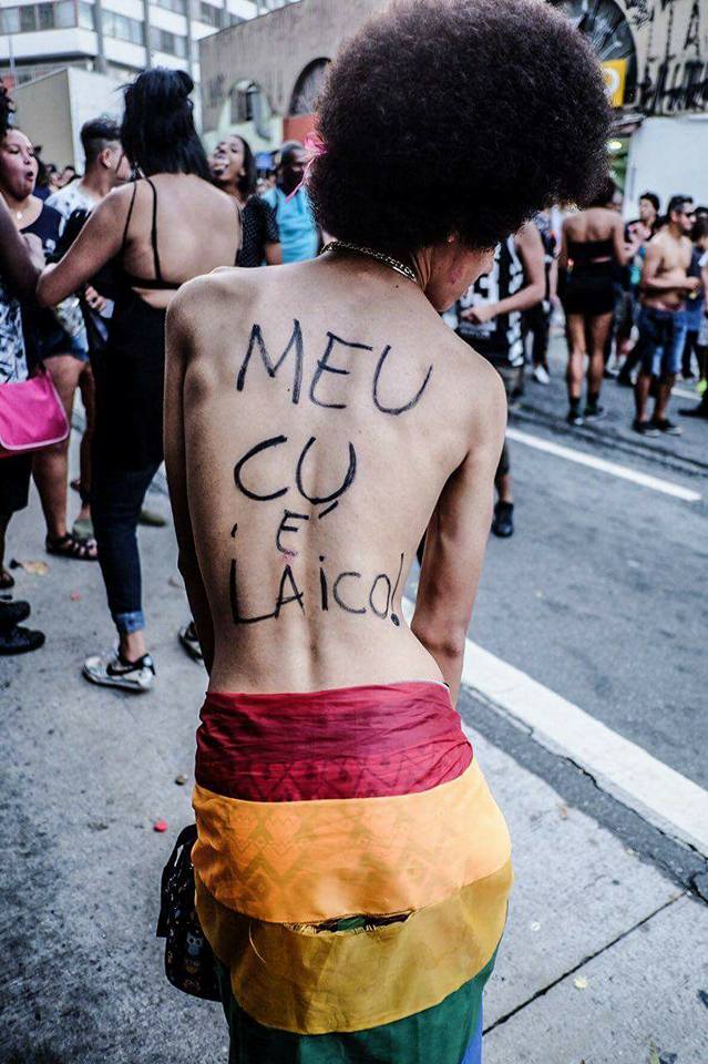 Protestando pelos seus direitos