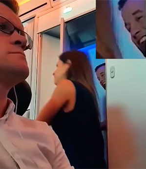 Passageiro registra casal de safadinhos em vôo da Virgin Atlantic