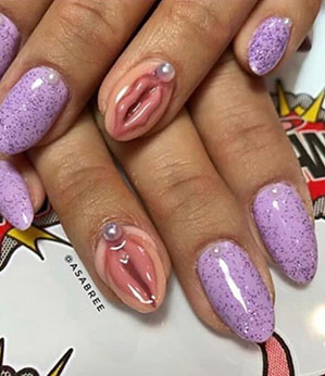 Vaginanails: A moda agora é pintar Vaginas nas unhas