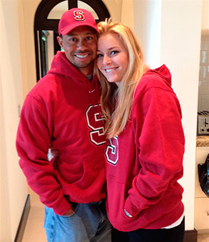Com fotos ousadas Tiger Woods e ex-namorada Lindsey Vonn caem na net