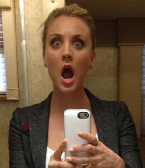 Kaley Cuoco, a Penny de The Big Bang Theory, tem fotos íntimas vazadas por hackers