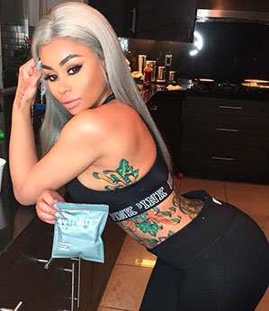 Vaza sex tape de Blac Chyna, ex-noiva de Rob Kardashian e irmão de Kim Kardashian