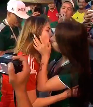 Torcida mexicana da show na Copa da Rússia