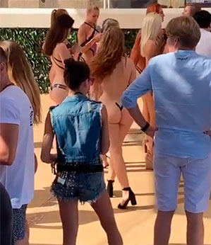 Pornhub organizou uma festa no Pachá Ibiza Resort…