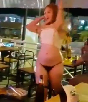 Aquele show espontâneo no bar