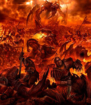 Vejo vocês no inferno. Não tem escapatória