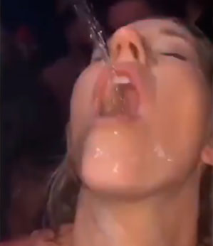 Como as garotas estão bebendo champagne nas baladas