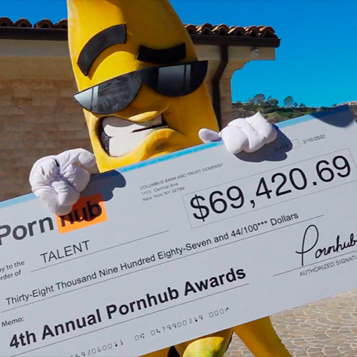 Pornhub anuncia data e indicados ao 4º Pornhub Awards 2022