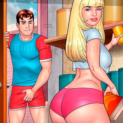 Um Tesão de Priminha: O cabacinho dourado [HQ Pornô]